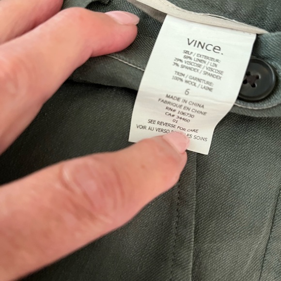 VINCE SAGE GREEN JOGGER - Picture 3 of 7